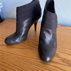 Calvin Klein Dark Brown Heeled Boots